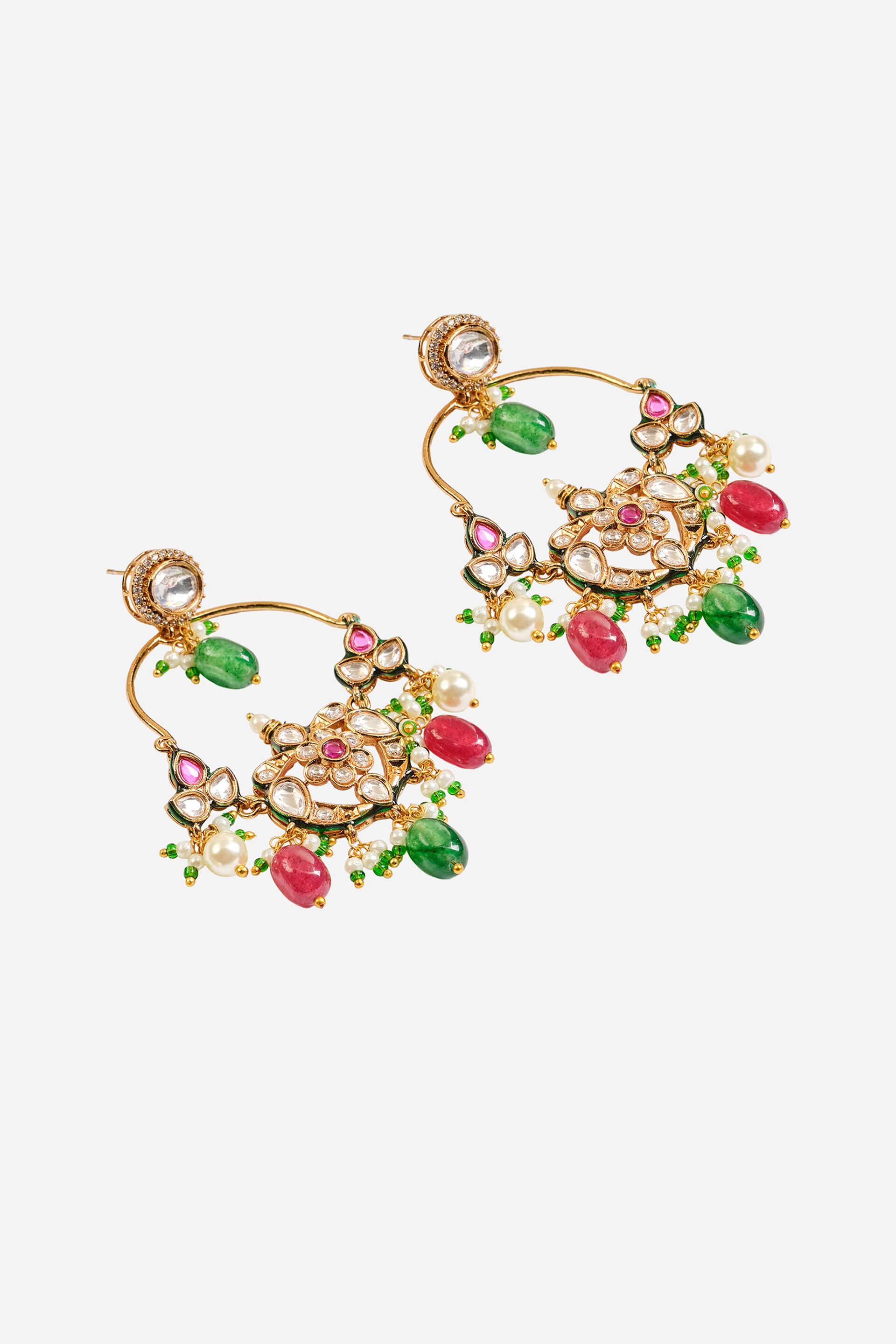 Moha Fusion Chandbali Earrings, , image 2